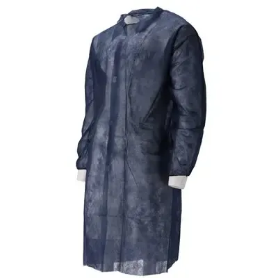 CMT Visitor Jacket PP Non Woven 40gr with Velcro Blue Size XL