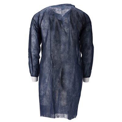 CMT Visitor Jacket PP Non Woven 40gr with Velcro Blue Size XXL