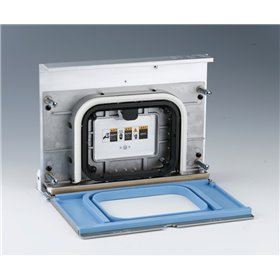 Mal voor Enterpack 350 Systeem 19 x 15 cm Rechthoek met 1-vaks sealing -Horecavoordeel.com-