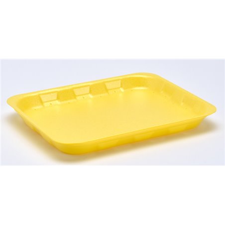 Foam trays VAMPIRELLA with absorption S3-25 yellow - Horecavoordeel.com