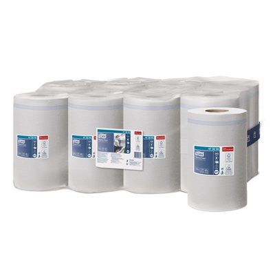 Tork Mini Centerfeed Cleaning Paper Advanced 1-ply White 120mtr - 20cm -Horecavoordeel.com-