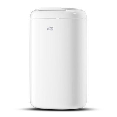 Tork Waste Bin 5 Liter White Plastic Elevation-Line -Horecavoordeel.com-