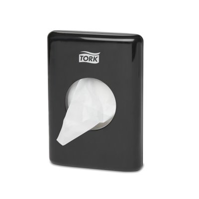 Tork Hygiene Bag Dispenser Black Plastic Elevation-Line -Horecavoordeel.com-