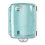 Tork Combi Rol Poetspapier Dispenser Wit-Turqoise Metaal-Kunststof Performance-Line - Systeem W2 -Horecavoordeel.com-