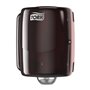 Tork Combi Rol Poetspapier Dispenser Zwart-Rood Metaal-Kunststof Performance-Line - Systeem W2 -Horecavoordeel.com-