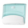 Tork Folded Cleaning Cloth Dispenser White-Turquoise Metal-Plastic Performance-Line -Horecavoordeel.com-