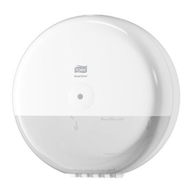 Tork SmartOne Toilet Paper Dispenser White Plastic Elevation-Line -Horecavoordeel.com-