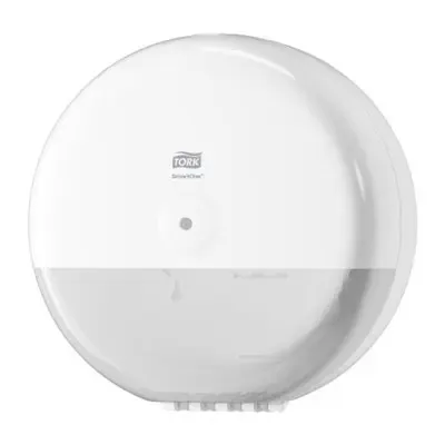 Tork SmartOne Toilet Paper Dispenser White Plastic Elevation-Line -Horecavoordeel.com-