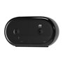 Tork SmartOne Mini Twin Toilet Paper Dispenser Black Plastic Elevation-Line -Horecavoordeel.com-