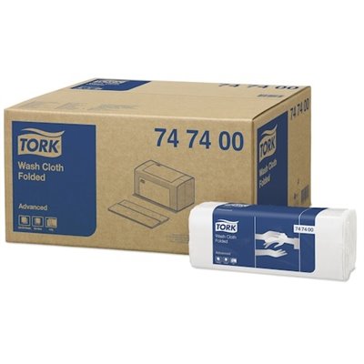 Tork Gevouwen Wasdoek Advanced Wit 4-laags 25x19cm -Horecavoordeel.com-