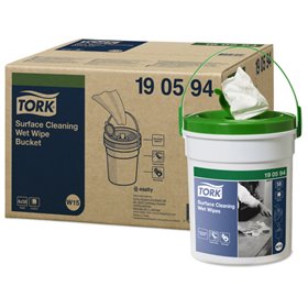 Tork Surface Cleaning Damp Cloths 1-ply White 16mtr-27cm -Horecavoordeel.com-