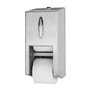 Tork Twin Sleeveless Mid-size Toilet Paper Dispenser Stainless Steel -Horecavoordeel.com-