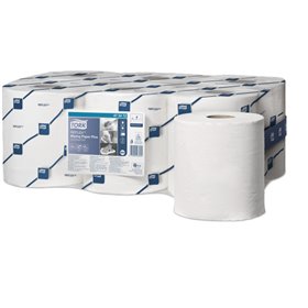 Tork Reflex Plus Centerfeed Cleaning Paper Advanced 2-ply White 151mtr - 19cm -Horecavoordeel.com-