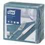 Tork Dinnerservet Advanced 2-laags Blauwgroen 39x39cm ¼-vouw -Horecavoordeel.com-