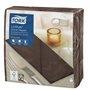 Tork LinStyle Dinner Napkin Premium 1-ply Cocoa 39x39cm 1/8-fold -Horecavoordeel.com-