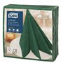 Tork LinStyle Dinnerservet Premium 1-laags Donkergroen 39x39cm ¼-vouw -Horecavoordeel.com-