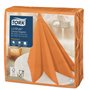 Tork LinStyle Dinner Napkin Premium 1-ply Orange 39x39cm ¼-fold -Horecavoordeel.com-