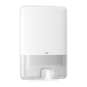 Tork Xpress Multifold Towel Dispenser White Plastic Elevation-Line -Horecavoordeel.com-