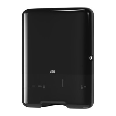 Tork Z-Fold - C-Fold Towel Dispenser Black Plastic Elevation-Line -Horecavoordeel.com-