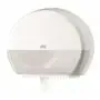 Tork Mini Jumbo Toilet Paper Dispenser White Plastic Elevation-Line -Horecavoordeel.com-