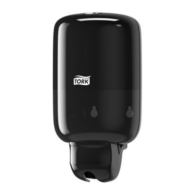 Tork Mini Liquid Soap Dispenser Black Plastic Elevation-Line -Horecavoordeel.com-