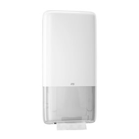 Tork PeakServe Continuous Towel Dispenser White Plastic Elevation-Line -Horecavoordeel.com-