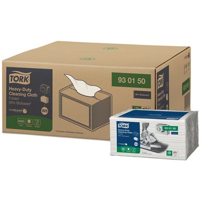 Tork Heavy-Duty Cleaning Cloths 1-ply White 31.5x38.5cm -Horecavoordeel.com-