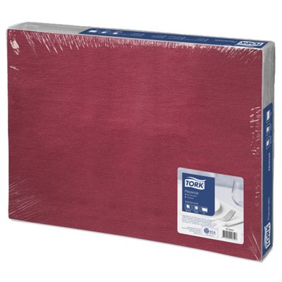 Tork Placemat Bordeaux Burgundy Advanced 1-laags Decor 42x30cm -Horecavoordeel.com-