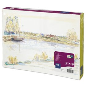 Tork Placemat Aquarelle Advanced 1-laags Decor 42x30cm -Horecavoordeel.com-