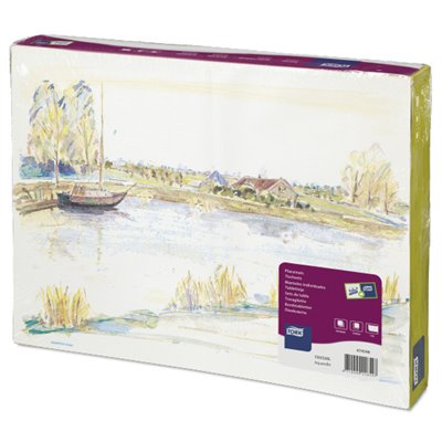 Tork Placemat Aquarelle Advanced 1-layer Decor 42x30cm -Horecavoordeel.com-