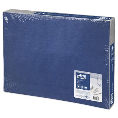 Tork Placemat Dark Blue Advanced 1-layer 42x30cm -Horecavoordeel.com-