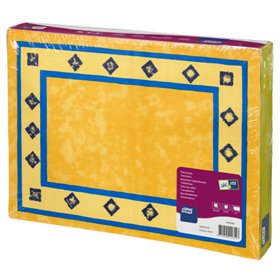 Tork Placemat Palazzo Blue Advanced 1-laags 42x30cm -Horecavoordeel.com-