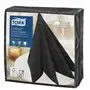 Tork LinStyle Dinner Napkin Premium 1-ply Black 39x39cm ¼-fold -Horecavoordeel.com-
