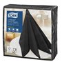 Tork LinStyle Dinner Napkin Premium 1-ply Black 39x39cm ¼-fold -Horecavoordeel.com-