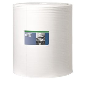 Tork Cleaning Roll Cleaning Cloth 1-ply White 380mtr - 42.8cm -Horecavoordeel.com-