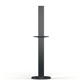 Tork Hygiene Stand Black Aluminum 18.5x45.9x167.7cm -Horecavoordeel.com-