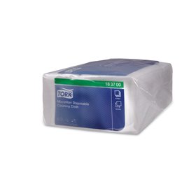 Tork Premium Microfibre Cleaning Cloth White 29.5x34cm -Horecavoordeel.com-