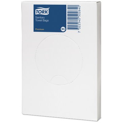 Tork Hygiene Bags White 9.5x3.2x13.5cm -Horecavoordeel.com-