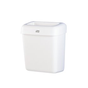 Tork Waste Bin 20 Liter White Plastic -Horecavoordeel.com-