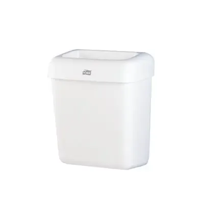 Tork Waste Bin 20 Liter White Plastic -Horecavoordeel.com-