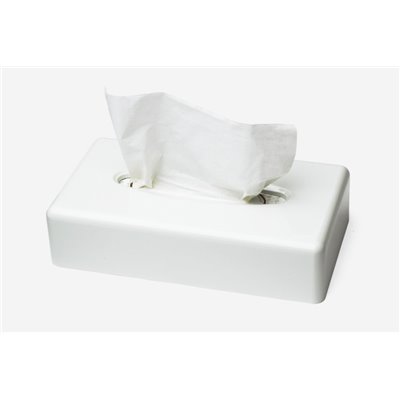 Tork Facial Tissue Dispenser White Plastic Elevation-Line -Horecavoordeel.com-