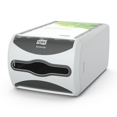 Tork Xpressnap Counter Servet Dispenser Grijs Kunststof Signature Line - Systeem N4 -Horecavoordeel.com-