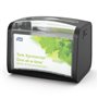 Tork Xpressnap Tabletop Napkin Dispenser Black Plastic Signature Line -Horecavoordeel.com-