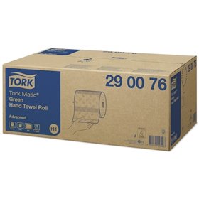 Tork Matic Hand Towel Roll Advanced Green 2-ply 150mtr - 21cm -Horecavoordeel.com-