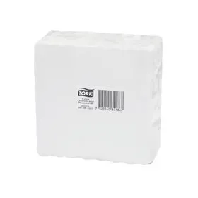 Tork Cocktailservet Universal 1-laags Wit ¼-vouw 15x15cm -Horecavoordeel.com-