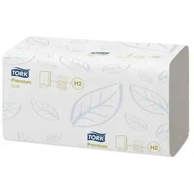 Tork Xpress Zachte Multifold Handdoek Premium 2-laags Wit 25,5x21cm - Systeem H2 -Horecavoordeel.com-