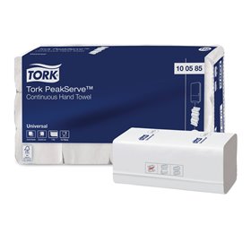 Tork PeakServe Continuous Towel 1-ply White 22.5x8cm -Horecavoordeel.com-