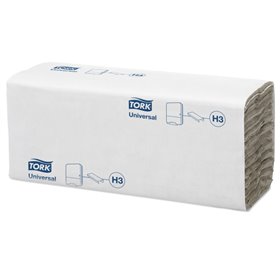 Tork C-vouw Handdoek Universal 1-laags Wit 25x31cm 24x192 Stuks - Systeem H3 -Horecavoordeel.com-