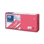 Tork Lunchservet Advanced 2-laags Rood 33x33cm 1/8-vouw -Horecavoordeel.com-