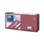 Tork Soft Lunchservet Advanced 3-laags Bordeaux 33x33cm 1/8-vouw -Horecavoordeel.com-